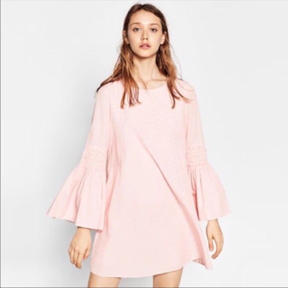 Zara Pinstrip Pink Romper - Picture 1 of 8